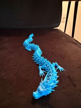 3D Articulated Blue Dragon